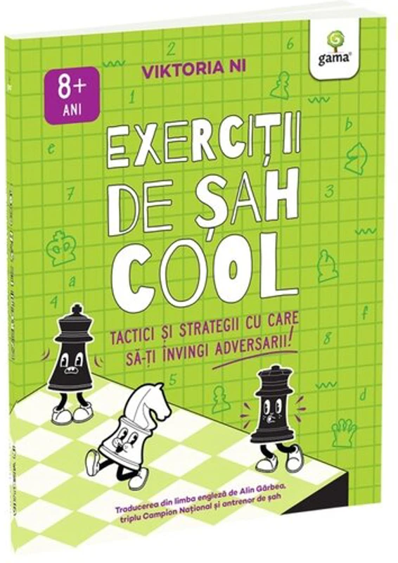 Exercitii de sah COOL. Tactici si strategii ca sa-ti invingi adversarul