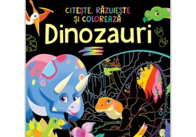 Citeste, razuieste si coloreaza. Dinozauri