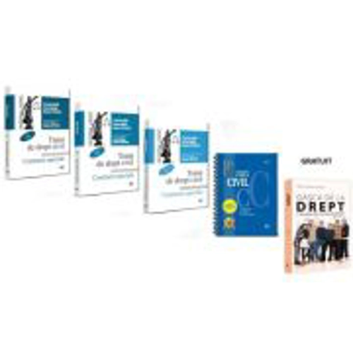 Pachet Tratat de drept civil. Contracte speciale 3 volume, Codul civil Ianuarie 2026 si GRATUIT Gasca de la Drept - Dan Lupascu, Francisc Deak, Mihai