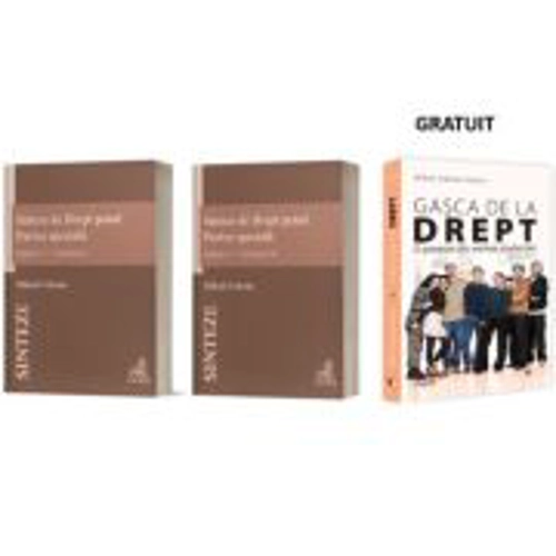 Pachet Sinteze de Drept penal. Partea speciala 2 volume Editia 6 - Mihail Udroiu si GRATUIT Gasca de la Drept - Mihai Adrian Hotca