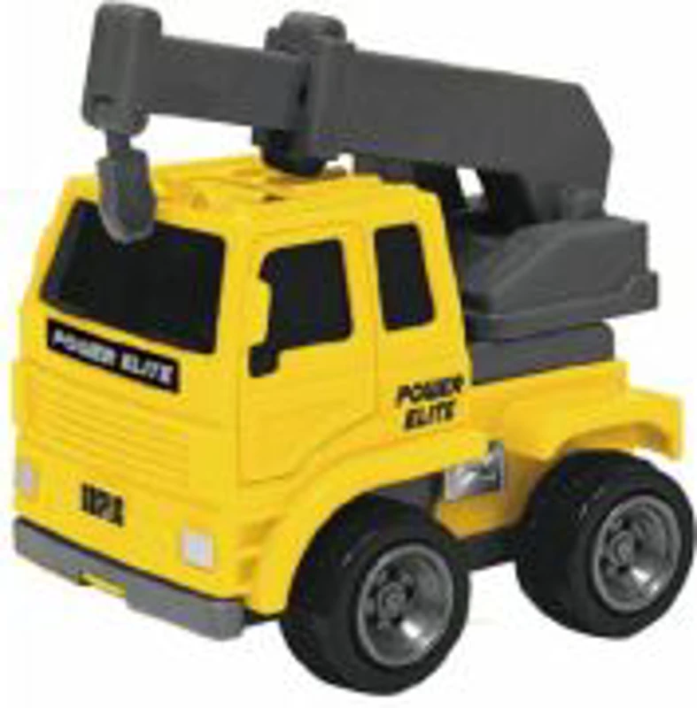 VEHICULE CU FRICTIUNE, SCARA 1/43, 10CM, MACARA GALBENA