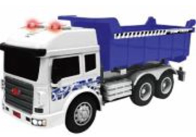 VEHICULE CU LUMINI, SUNETE SI FRICTIUNE, SCARA 1/14, 27. 5CM, BASCULANTA MOV