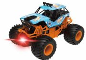 MASINUTA CU LUMINI, SUNETE SI FRICTIUNE, SCARA 1/24, 19CM, ALBASTRU