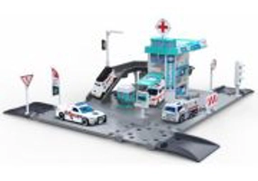 MACHETA DIE CAST, PARCARE, SCARA MASINUTA 1/64