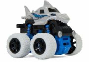 MASINA OFF-ROAD 4X4, 360 DE GRADE, 10. 8CM, ALBA, MOMKI