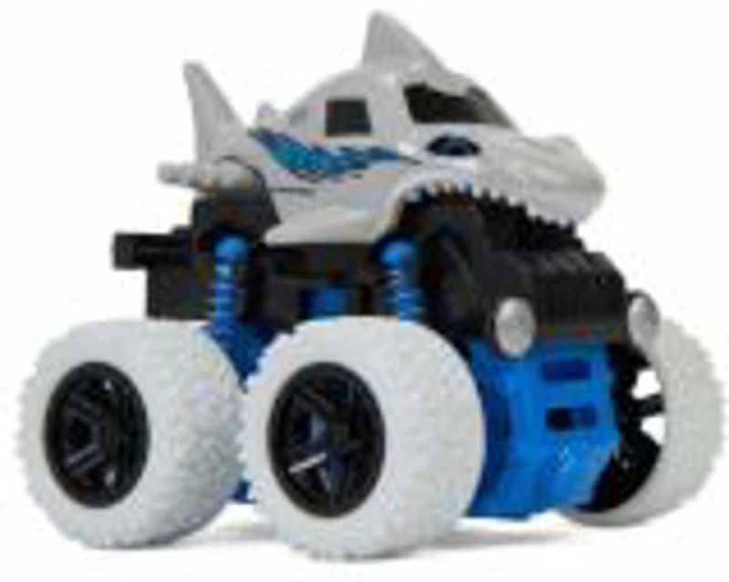 MASINA OFF-ROAD 4X4, 360 DE GRADE, 10. 8CM, ALBA, MOMKI