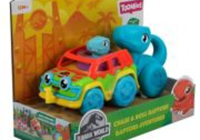 VEHICUL CU DINOZAURI, JURASSIC WORLD, TOMY