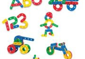 SET CONSTRUCTIE PUZZLE CLICK CLICK, 96 PCS