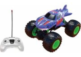 MASINUTA CU TELECOMANDA TIP CAMION BEAST RUNNERS, SCARA 1/24, 21CM, MOV