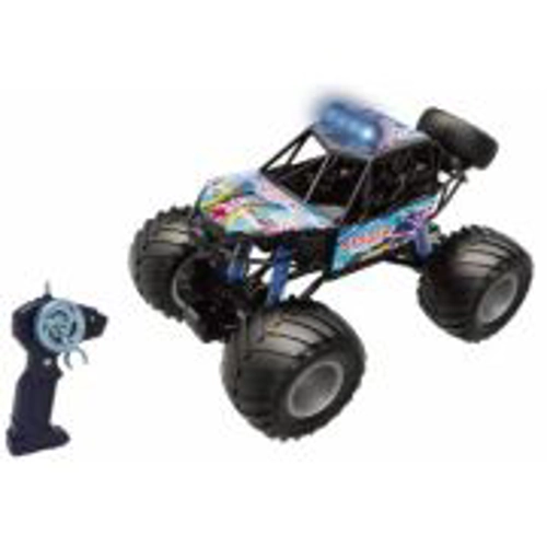 MASINUTA CU TELECOMANDA BIG FOOT, SCARA 1/10, 44CM, ALBASTRU