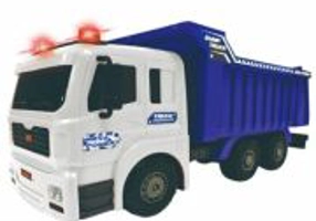 VEHICULE CU LUMINI, SUNETE SI FRICTIUNE, SCARA 1/6, BASCULANTA MOV