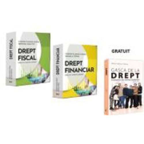 Pachet: Drept fiscal si Drept financiar si GRATUIT Gasca de la Drept - Cosmin Flavius Costas, Mihai Adrian Hotca