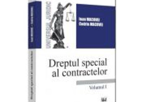 Dreptul special al contractelor. Volumul 1 - Codrin Macovei