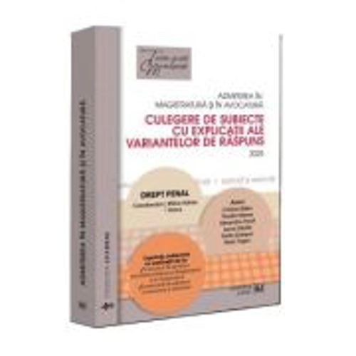 Admiterea in magistratura si in avocatura. Culegere de subiecte cu explicatii ale variantelor de raspuns. Drept penal. Editia a 7-a - Mihai Adrian Hot
