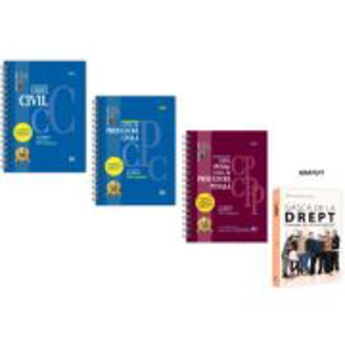 Pachet EDITII SPIRALATE Ianuarie 2026. Cod civil, procedura civila. penal, procedura penala - Dan Lupascu si GRATUIT Gasca de la Drept - Mihai Adrian