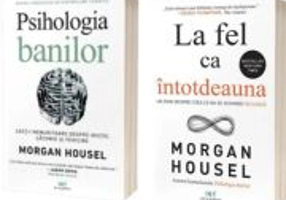 Pachet 2 carti Psihologia banilor si La fel ca intotdeauna - Morgan Housel