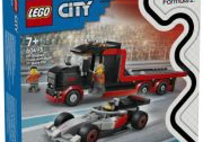 LEGO City. Camion de prezentare F1 cu masina de curse Audi F1 60493, 508 piese