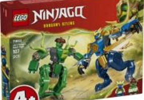 LEGO Ninjago. Robotul dragon al lui Jay in lupta 71853, 107 piese