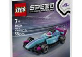 LEGO Speed Champions. Minimasina F1 ACADEMY 30734, 58 piese