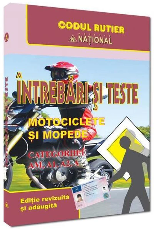 Întrebări și teste. Motociclete și mopede. A, A1, A2 - 2026 - Paperback brosat - Naţional