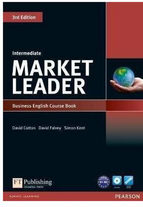 Market Leader 3rd Edition B2 Intermediate Business English Course Book with DVD-ROM - Paperback brosat - David Cotton, David Falvey, Simon Kent - Pearson