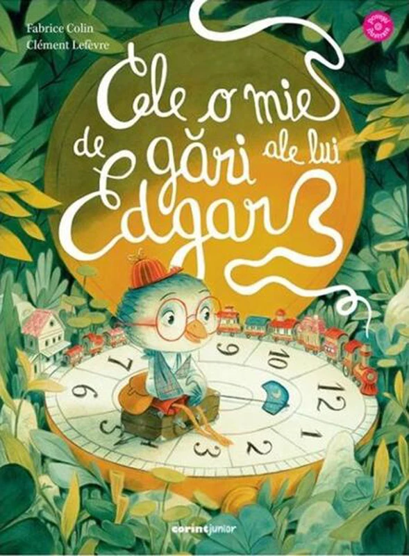 Cele o mie de gări ale lui Edgar - Paperback brosat - Fabrice Colin - Corint Junior