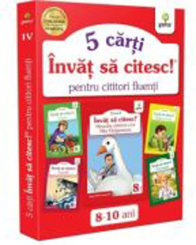 Pachet pentru cititori fluenti 4. Invat sa citesc nivel 3
