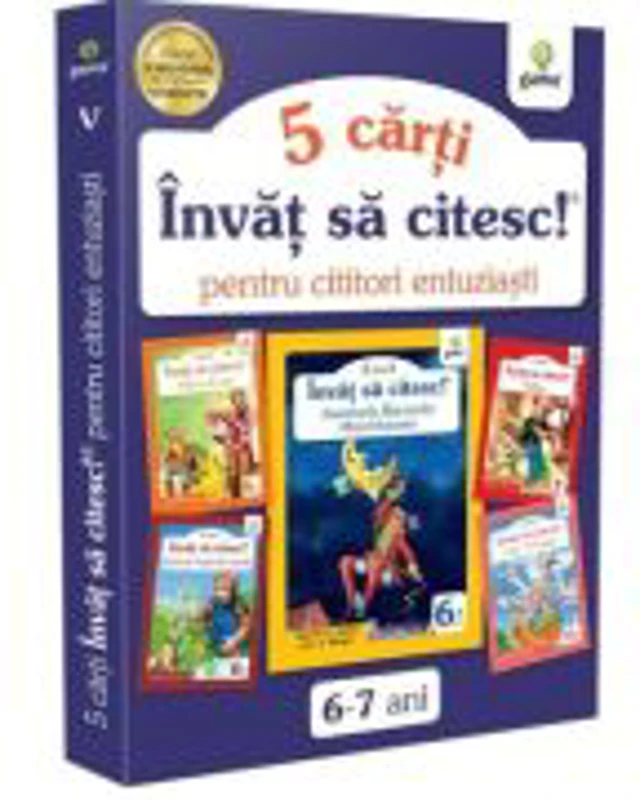 Invat sa citesc nivel 1 Pachet pentru cititori entuziasti 5