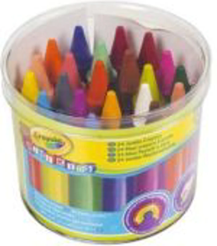 Set Creioane Cerate Jumbo, Crayola, 24 buc, multicolor
