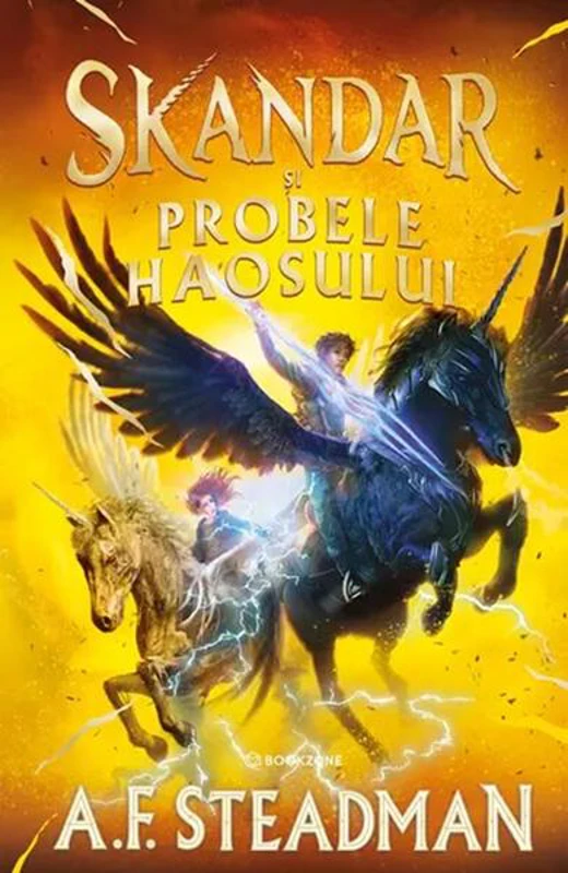 Skandar și Probele Haosului - Hardcover - A. F. Steadman - Bookzone