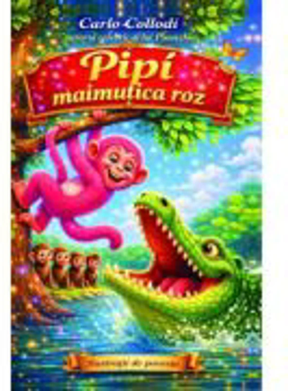 Pipì, maimutca roz – Carlo Collodi