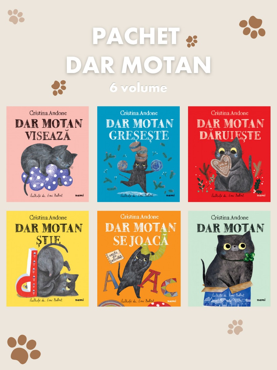 Pachet Povești cu Dar motan 6 vol.