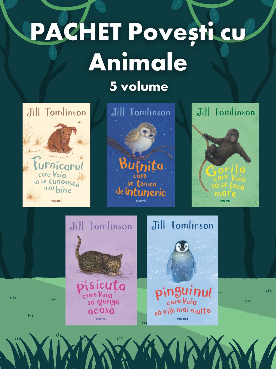Pachet Povești cu animale 5 vol.