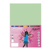 Carton colorat A4 Fabrisa, 180g/mp, verde pal pastel, top 50 coli