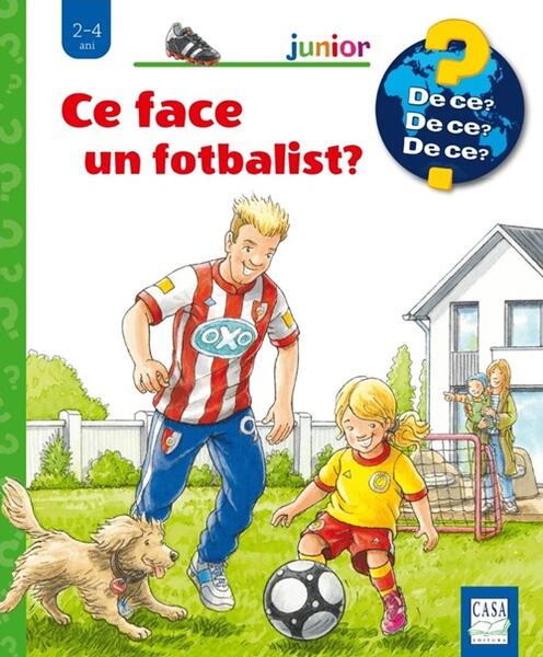 Ce face un fotbalist - Hardcover - Peter Nieländer - Casa