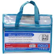 Mapa A4, din plastic, expandabila, 13 + 1 compartimente, NEBO