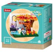 Set de constructie Girl's Dream, 113 piese, In gradina, Sluban