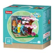 Set de constructie Girl's Dream, 119 piese, Plimbare cu bicicleta, Sluban