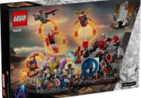 LEGO Marvel Super Heroes. Razbunatorii. Sfarsitul jocului Batalia finala 76323, 621 piese