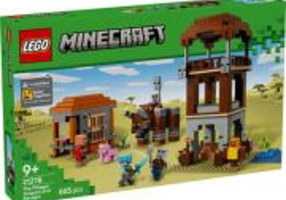 LEGO Minecraft. Avanpostul Jefuitorului si Distrugator 21278, 665 piese