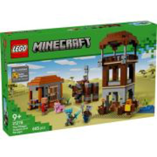 LEGO Minecraft. Avanpostul Jefuitorului si Distrugator 21278, 665 piese