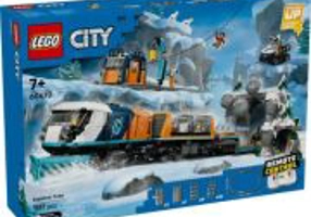 LEGO City. Trenul expres al exploratorilor spre Polul Arctic 60470, 1517 piese