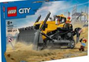 LEGO City. Buldozer galben 60466, 682 piese