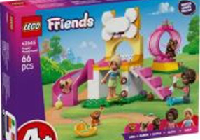 LEGO Friends. Loc de joaca pentru catelusi 42665, 66 piese