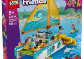 LEGO Friends. Calatoria aventuroasa cu barca 42664, 685 piese