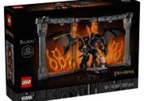 LEGO Icons. Stapanul inelelor: diorama pentru biblioteca cu un balrog 10367, 1201 piese