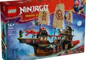 LEGO Ninjago. Nava Bounty a Templului 71848, 2387 piese