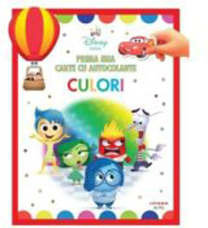 Disney bebe. Prima mea carte cu autocolante. Culori