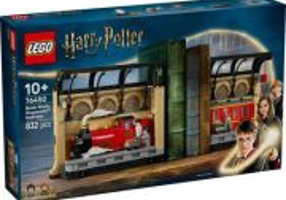 LEGO Harry Potter. Coltul cu carti Expresul Hogwarts 76450, 832 piese