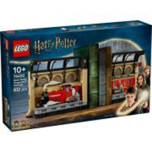 LEGO Harry Potter. Coltul cu carti Expresul Hogwarts 76450, 832 piese